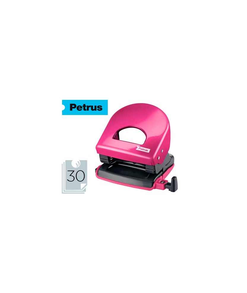 Taladrador Petrus Wow Fucsia Metalizado Capacidad Hojas