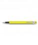 Pluma Caran d'Ache 849. Amarillo fluor