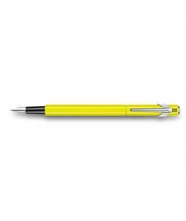 Pluma Caran d'Ache 849. Amarillo fluor