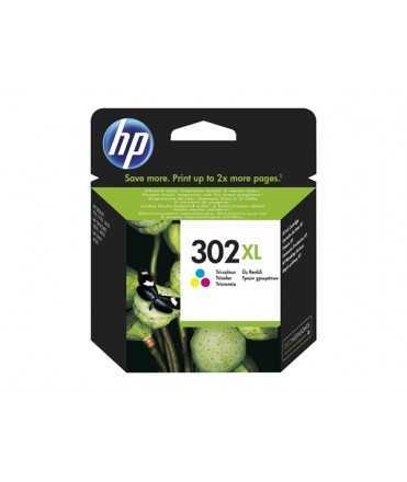 Cartucho HP 302XL tricolor. F6U67A