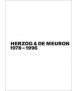 HERZOG DE MEURON 1978-1996 