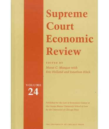 Supreme Court Economic Review, Volume 24