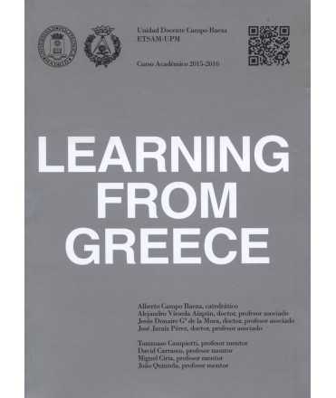 LEARNING FROM GREECE "UNIDAD DOCENTE CAMPO BAEZA ETSAM-UPM 2015-2016"