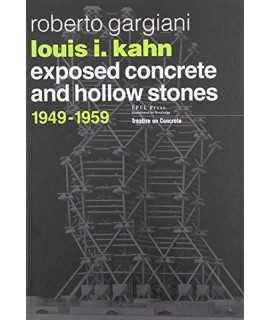 Louis I.Khan exposed concrete and hollow stones 1949-1959