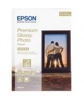 Papel fotográfico Epson Premium Glossy Photo DIN A4, 255g. 15 hojas x 2 paquetes