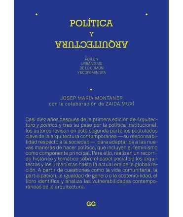 Política y Arquitectura.Por un urbanismo de lo común y ecofeminista