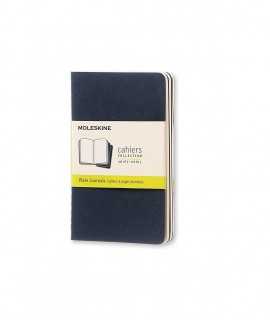 Moleskine Cahier Negre XL, hojas blancas. 3 unidades