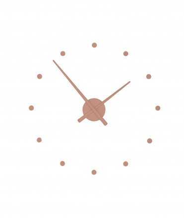 Reloj de pared OJ Mini, Rosa