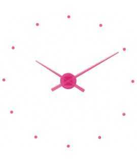 Reloj de pared 'OJ' rojo