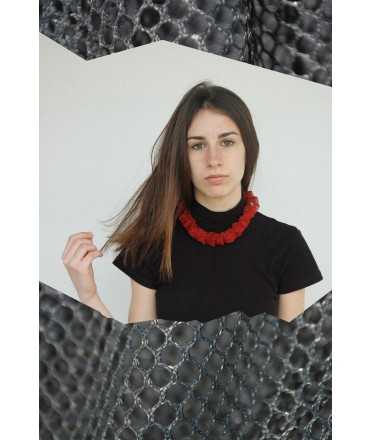 Collar Tot Crisálida Rojo