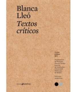 Blanca Lleó. Textos críticos