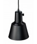 Llum K831, alumini negre 