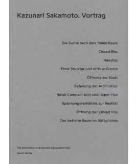 Kazunari Sakamoto. Vortrag