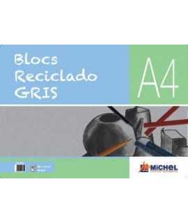 BLOC RECICLAT GRIS A4 MICHEL