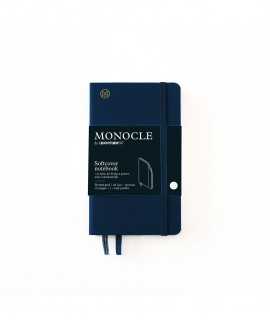 Llibreta Monocle A6. Tapa dura blau marí. Acabat punts 