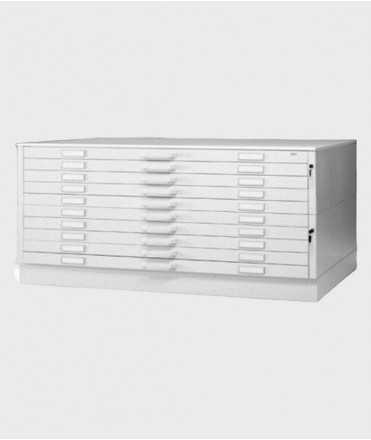 Archivador De Planos Horizontal Din A Blanco