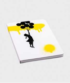 Libreta Banksy Floating Girl, A5