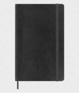 Cuaderno Classic Moleskine L. Puntos. Tapa blanda. Negro