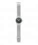 Reloj Mondaine SBB Classic, 40 mm. Malla. Verde