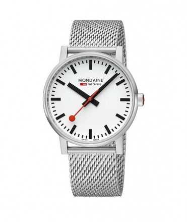 Reloj Mondaine SBB Evo2, 43 mm. Malla