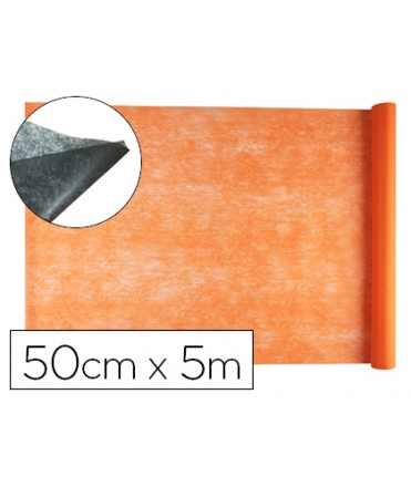 Tejido sin tejer liderpapel terileno 25 g/m2 rollo de 5 mt naranja