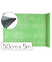 Tejido sin tejer liderpapel terileno 25 g/m2 rollo de 5 mt verde