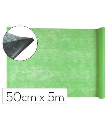 Tejido sin tejer liderpapel terileno 25 g/m2 rollo de 5 mt verde