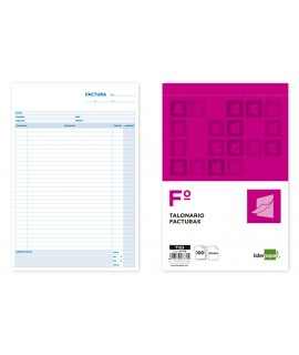 Talonario liderpapel facturas folio -con iva- 123