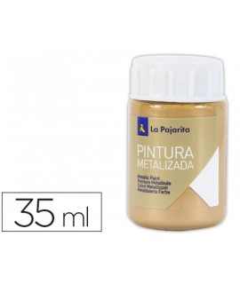 Pintura metalizada la pajarita oro ducado 35 ml