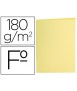 Subcarpeta liderpapel folio amarillo pastel 180g/m2