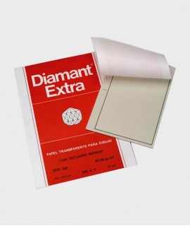 Paper vegetal, DIN A3 Diamant Extra. Bloc de 50 fulls de 90g.