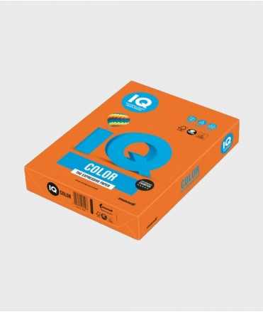 Papel IQ Color DIN A3, 80g. 500 hojas. Naranja