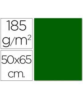 Cartulina guarro verde billar 50x65 cm 185 gr