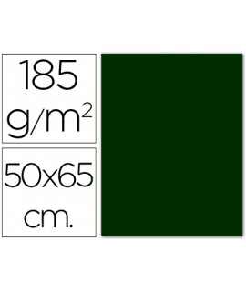 Cartulina guarro verde amazona 50x65 cm 185 gr