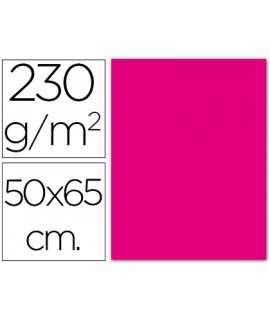 Cartulina fluorescente magenta 50x65 cm 230 gr