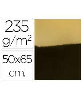 Cartulina liderpapel 50x65 cm 235g/m2 metalizada oro