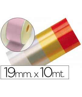 Cinta fantasia 10 mt x 19 mm rosa