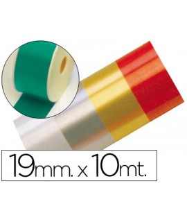 Cinta fantasia 10 mt x 19 mm verde