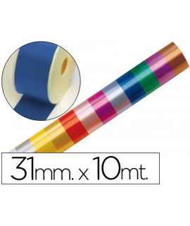 Cinta fantasia 10 mt x 31 mm azul