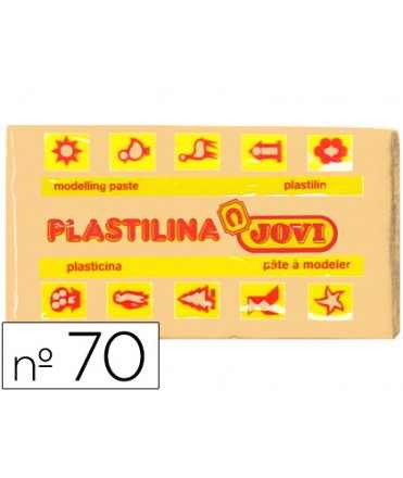 Plastilina jovi 70 carne unidad tamaño pequeño