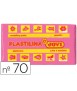 Plastilina jovi 70 rosa unidad tamaño pequeño