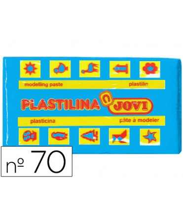 Plastilina jovi 70 azul claro unidad tamaño pequeño