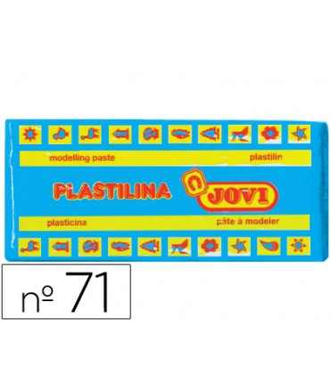 Plastilina jovi 71 azul claro unidad tamaño mediano