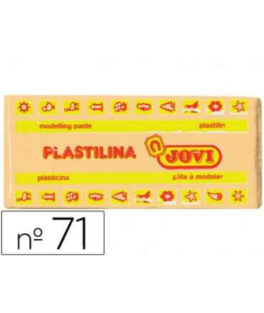 Plastilina jovi 71 carne unidad tamaño mediano