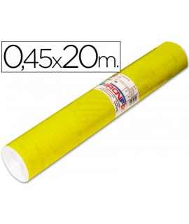 Rollo adhesivo aironfix unicolor amarillo brillo 67007rollo de 20 mt