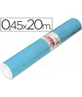 Rollo adhesivo aironfix unicolor azul mate claro 67013rollo de 20 mt