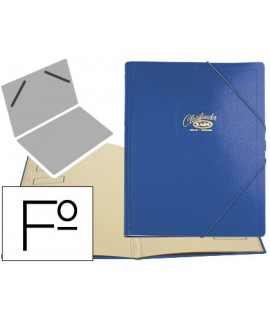 Carpeta clasificador carton compacto saro folio azul 12 departamentos