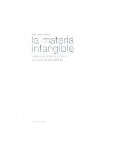 La Materia Intangible Reflexiones sobre la luz en el proyecto de arquitectura