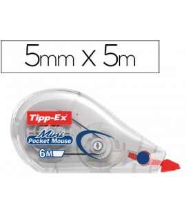 Corrector tipp-ex cinta mini mouse 5 mm x 6 mt