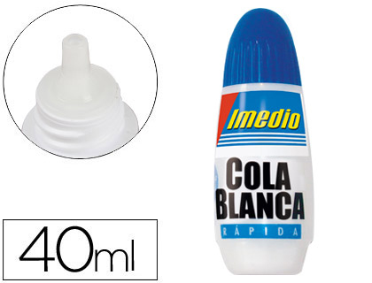 Pegamento Cola Blanca Imedio Botella De 1000 Gr — Firpack
